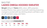 Ladies Omega Hooded Sweater - USB & MORE