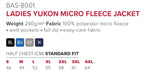 Ladies Yukon Micro Fleece Jacket - USB & MORE