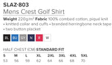 Mens Crest Golf Shirt - USB & MORE