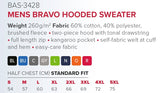 Mens Bravo Hooded Sweater - USB & MORE