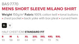 Mens Short Sleeve Milano Shirt - USB & MORE