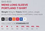 Mens Long Sleeve Portland T-Shirt - USB & MORE