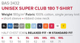 Unisex Super Club 180 T-Shirt - USB & MORE