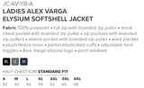 Ladiess Alex Varga Elysium Softshell Jacket - USB & MORE