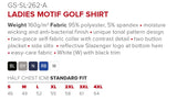 Ladies Motif Golf Shirt AMROD |usbandmore